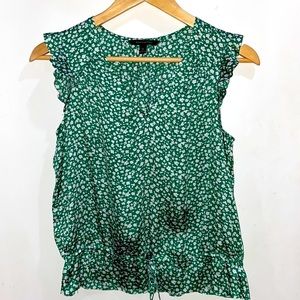 Banana Republic Flutter Sleeve Top